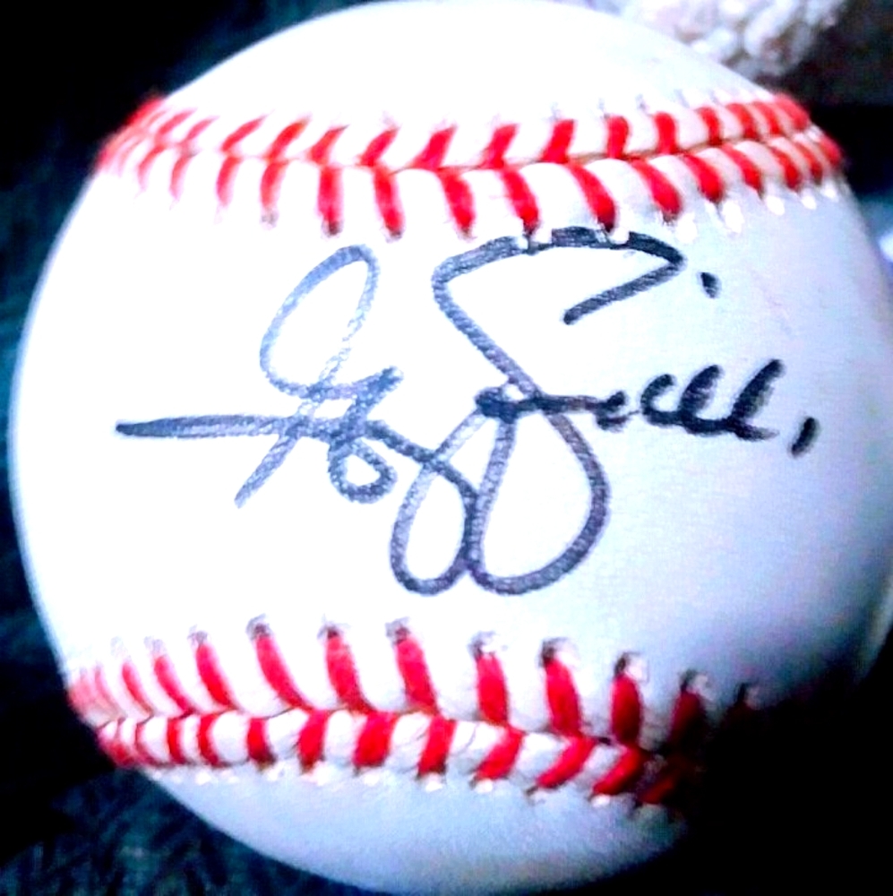 Greg Swindell autographed baseball